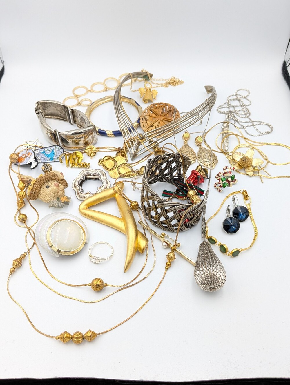Reseller bundle #1 - vintage (mostly) mixed jewelry lot;